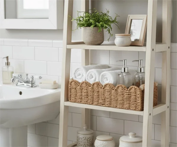 618OFQRzF-L._AC_SL1024 CubesLand Scalloped Toilet Paper Storage Basket with Handle