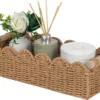 71CARg-HKRL._AC_SL1432 CubesLand Scalloped Toilet Paper Storage Basket with Handle